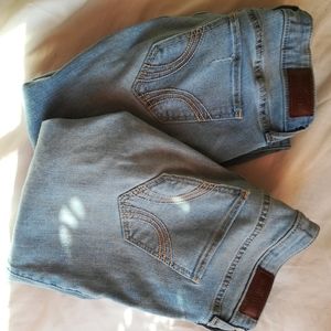 Lot 2 Hollister Light Blue Skinny Jeans Size 0-00